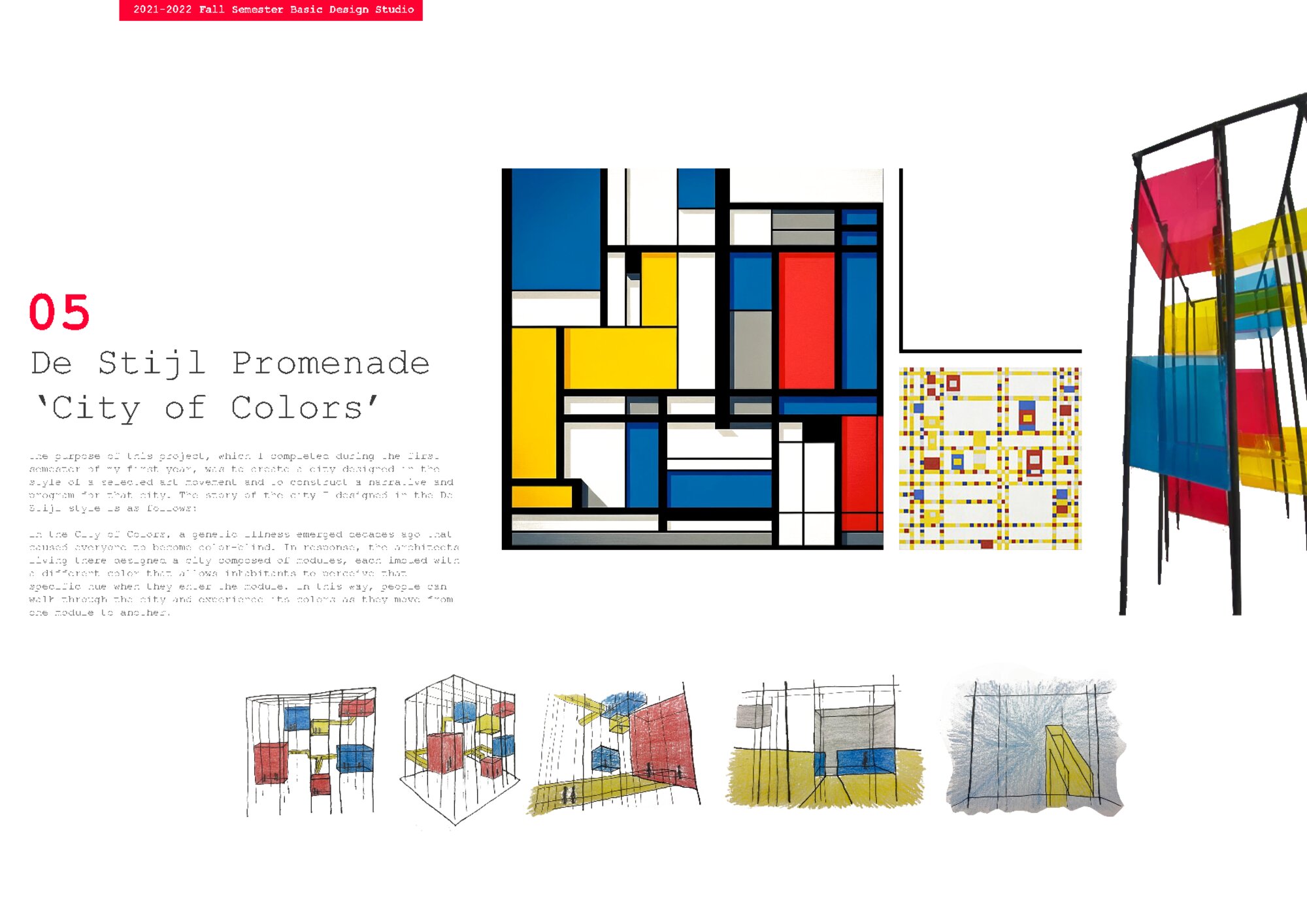 De Stijl Promenade — City of Colors